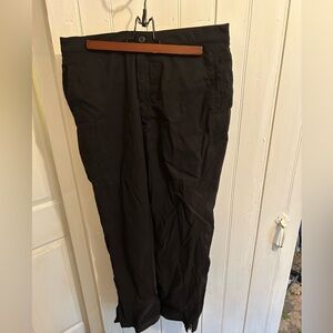 Stormpack women’s large Black light weight fleece lined snow outdoor pants